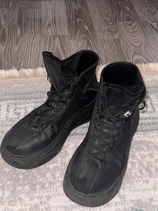 1017 ALYX 9SM - Canvas Black High Top Sneakers