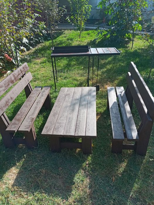 Мангал в комплекте