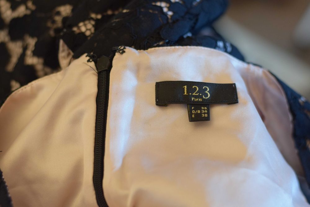 Rochie de ocazie din dantela Maison 123