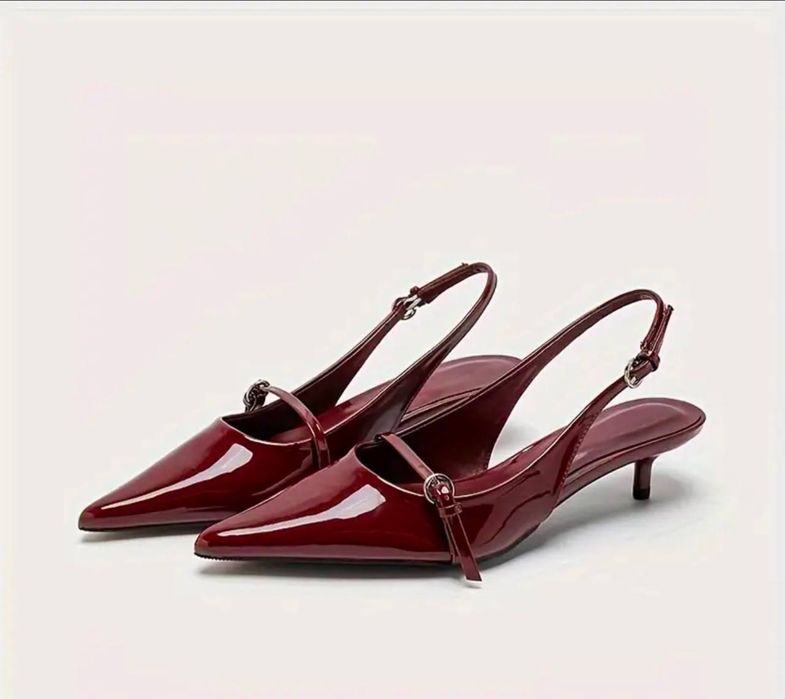 tufli qizil, pushti basanojka yangi