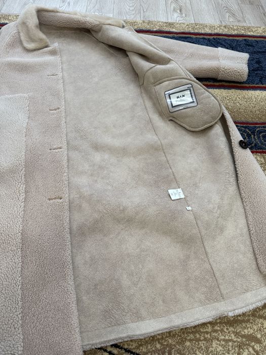 Зимнее шуба с норковым вортоником