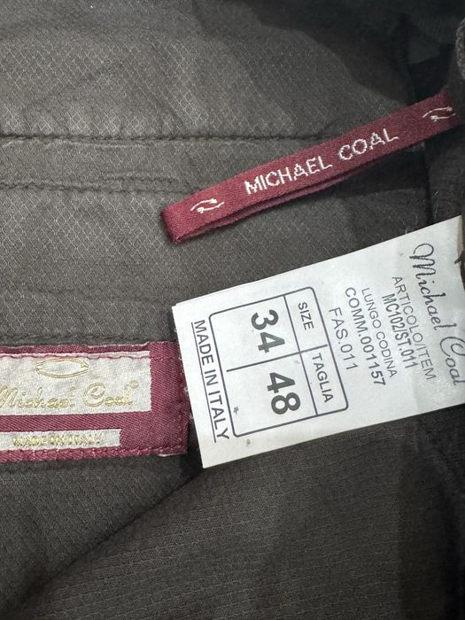 Мъжки памучен  панталон MICHAEL  COAL . Размер 34