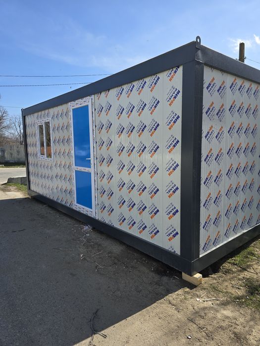 Vand container modular tip birou, organizare de șantier