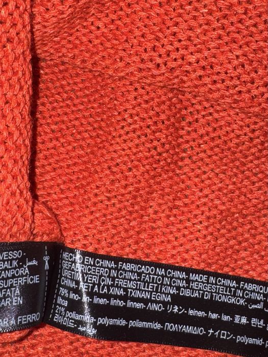 Bluza rosu / portocaliu marimea L - Massimo Dutti