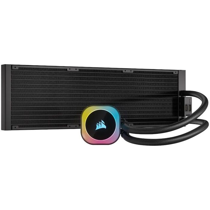 Vand Cooler PC Corsair iCUE LINK H170i RGB AIO răcire lichidă CPU 420mm