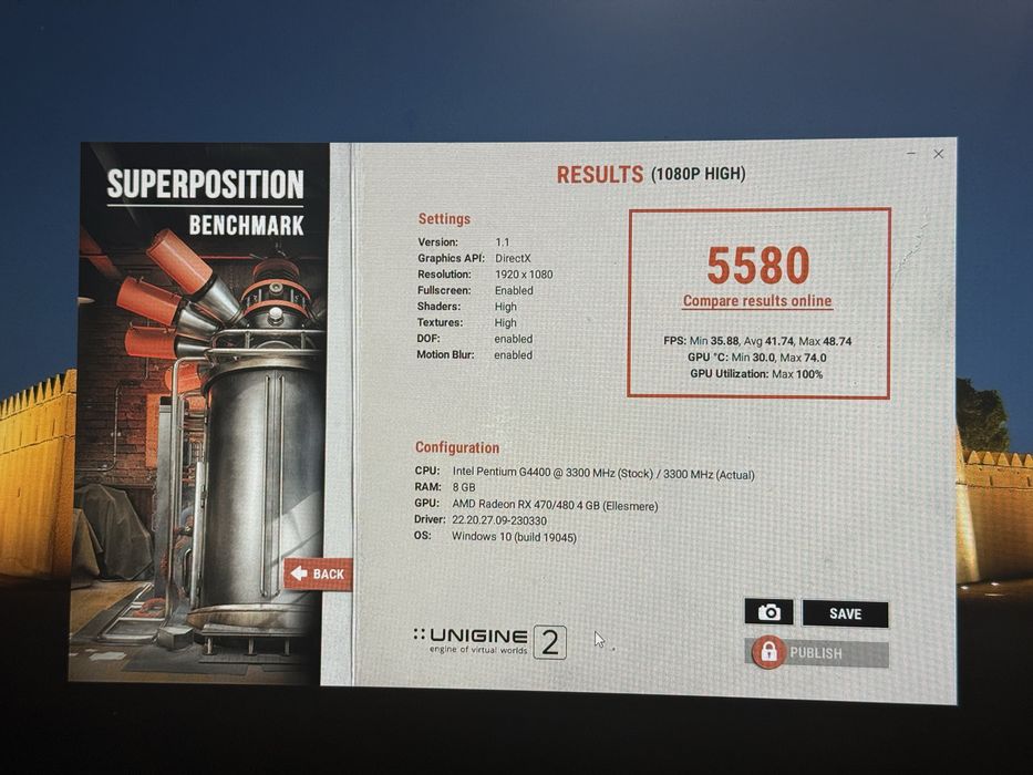 Видеокарта AMD Radeon RX 580 4GB