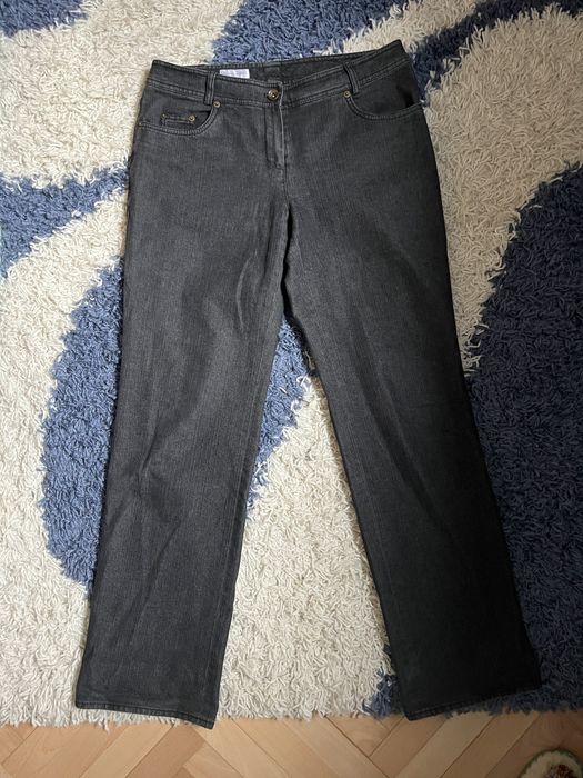 blugi negri straight fit W32