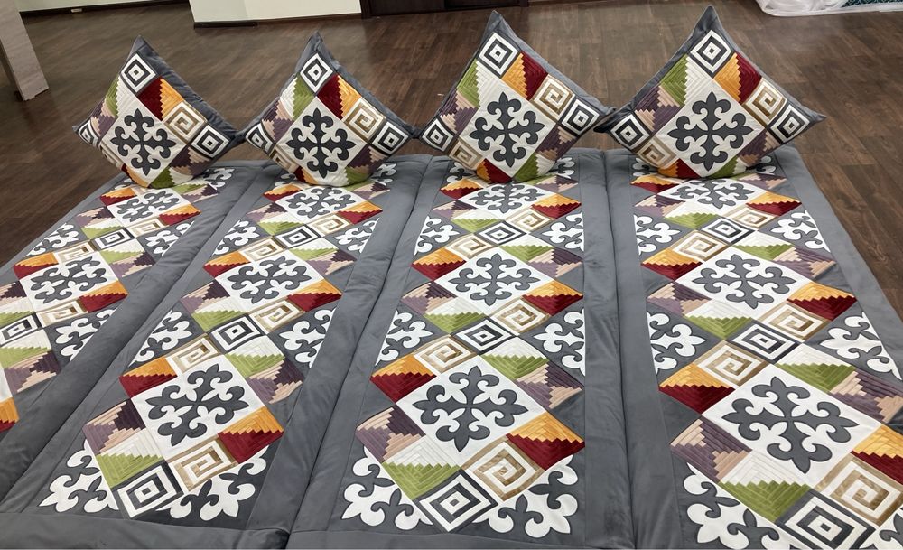 Құрақ көрпе ,жастықшалар