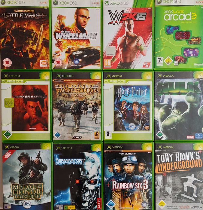 ХИТ Игри съвместими с XBOX One/One S/One X/Series X/XBOX 360/XSS/XSX