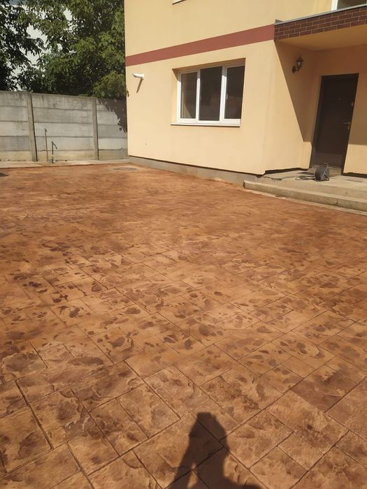 Beton amprentat..