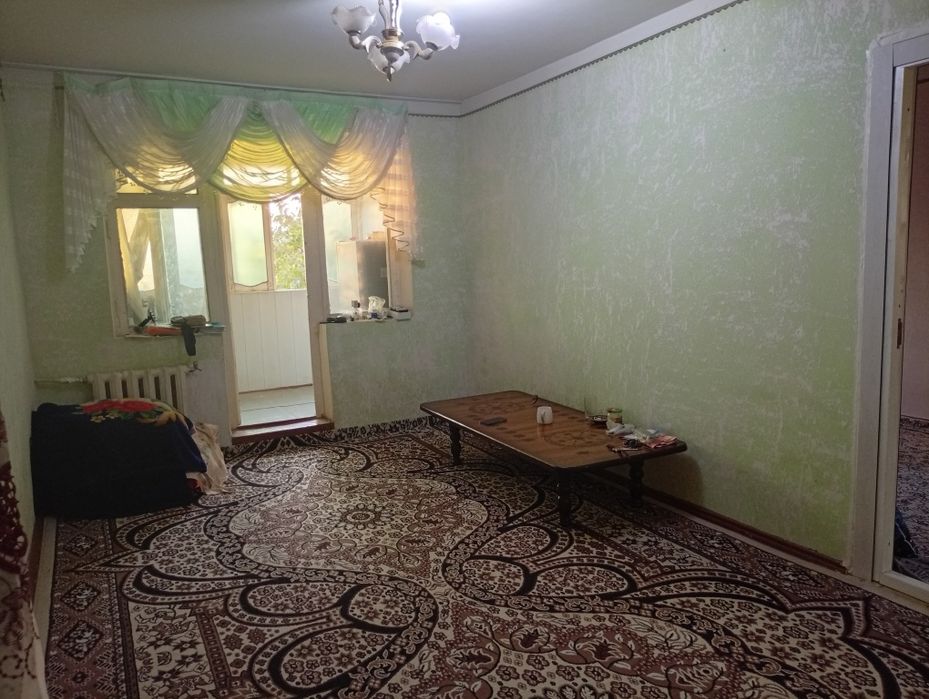 Горгазда жойлашган 2 хонали квартира сотилади.