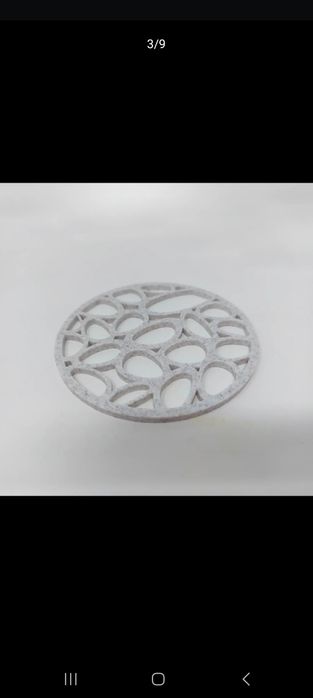 Set de suporturi de pahare Voronoi cu pilon