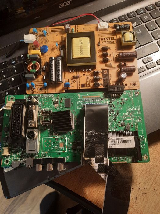 Placa de baza +sursa alimentare model Vestel