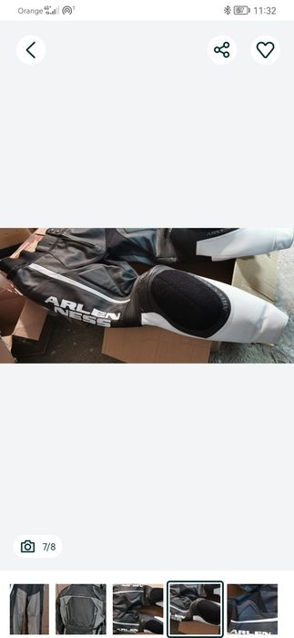 Costum moto fastway/pantaloni allen ness
