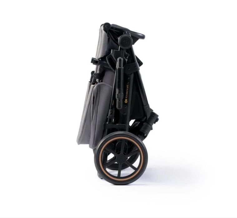 Carucior 3 in 1 Kinderkraft PRIME 2 3in1 MINK PRO, Grey