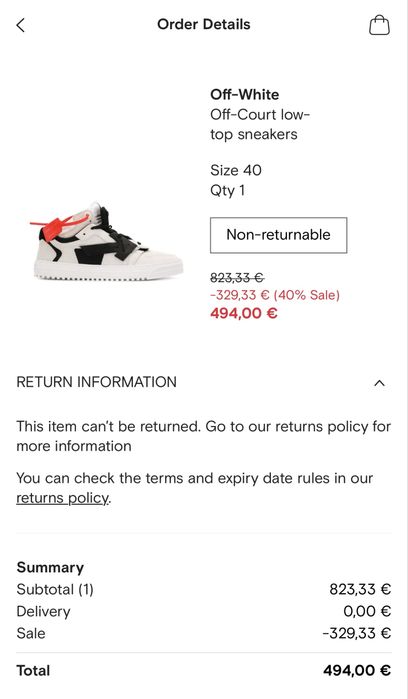 Sneakers Off White