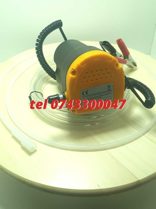 Dispozitiv Pompare Electrica Dedicat Pentru Ulei Vehicul 12V 60W Pentru Transfer Orice Lichid Tehnice Alimentare 12V Auto Cu Specificatii Conform Tit