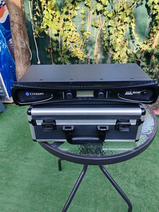 Vind mixer Yamaha cu case și amplificator crown  xls 1502