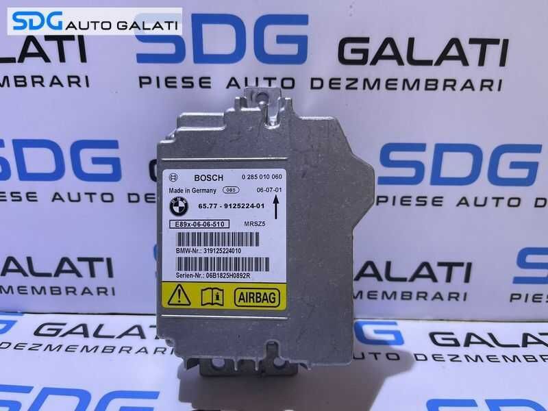 Unitate Modul Calculator Airbag - uri BMW Seria 1 E81 E87 2004 - 2011 Cod 9125224 6577912522401 [L3691]