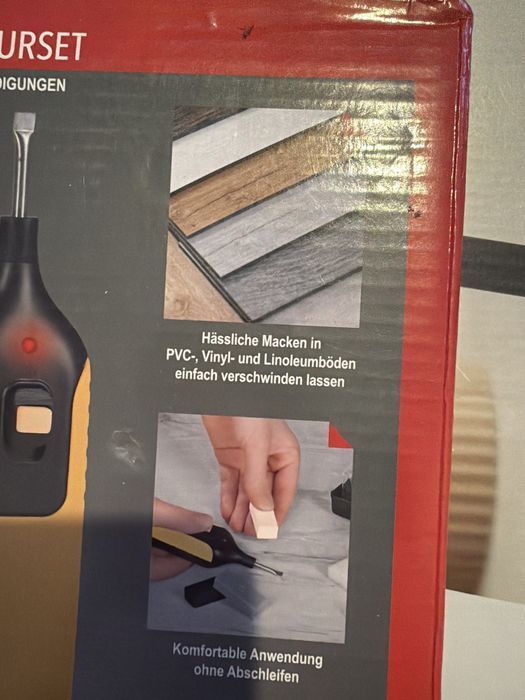 Vând Kit de reparație pentru suprafețe din PVC și vinil Nou