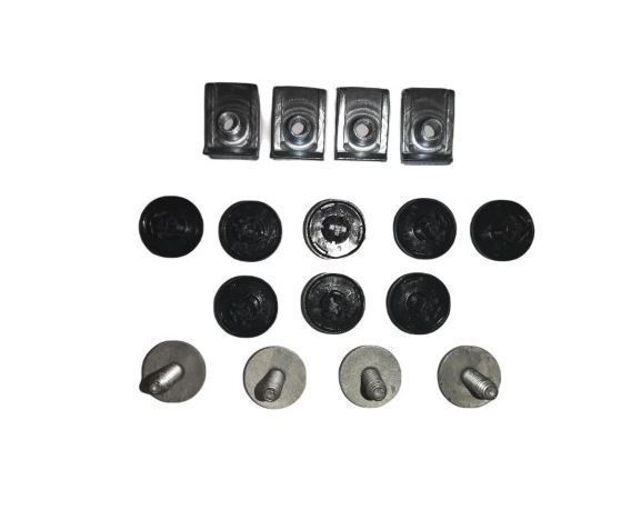 Set cleme fixare scut motor Nissan Micra 2017-; Qashqai (J11), 2014-2021; Suzuki Grand Vitara 2005-2018; Toyota RAV4, 2006-2013, 16 buc, acoperiri sub motor