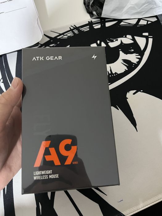 Мышь ATK A9 Pro белый