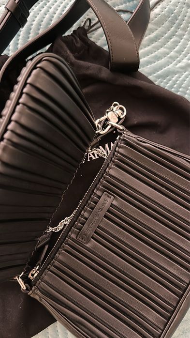 чанта louis vuitton, zara,  emporio armani