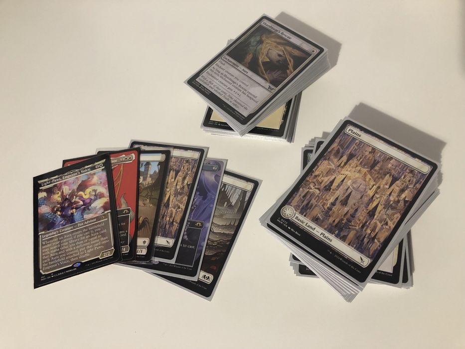 Magic the gathering Light Paws Commander deck