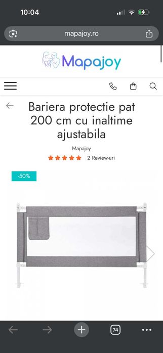 Bariere pat bebelusi