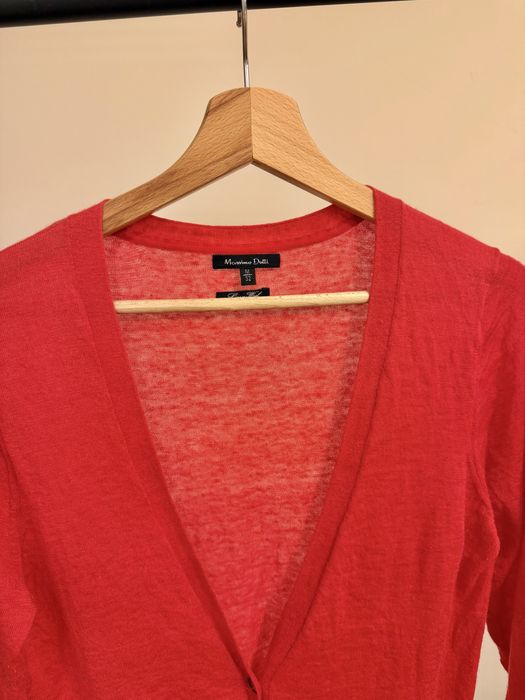 Massimo Dutti жилетка в червено