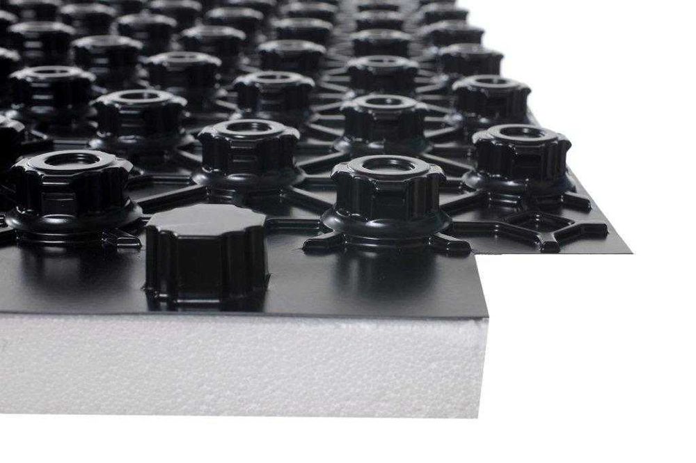 подложка GIACOMINI за подово отопление–италианска EPS 200; 1,2,3+2.3см