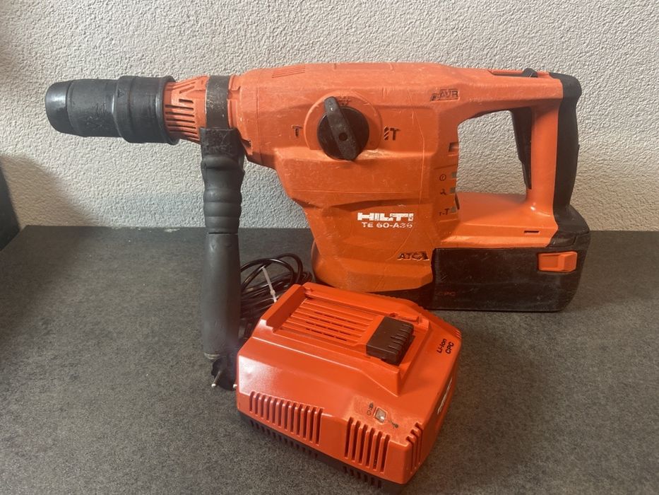 Hilti TE 60-A36 04/2019 rotopercutor sds max pe baterie bosch makita