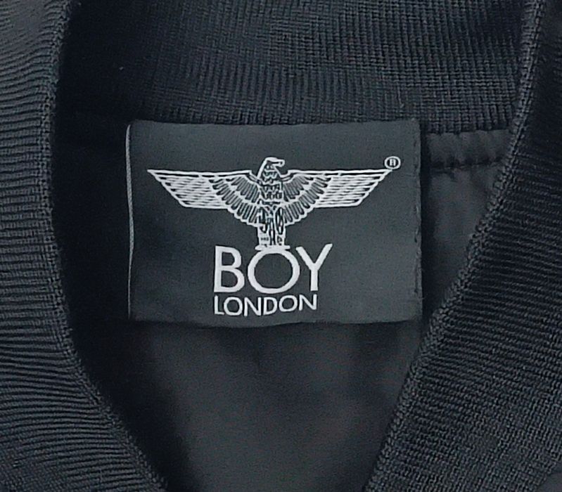 Boy London Bomber Jacket оригинално яке M черен бомбър яке