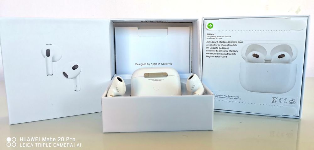 Casti wireless Airpod 3 spatial mode Bluetooth ios17.18 iPhone