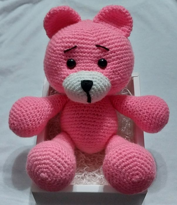 Игрушки вязаные крючком.