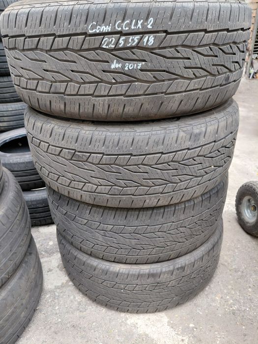 225/55/18" Continental 4бр.гуми