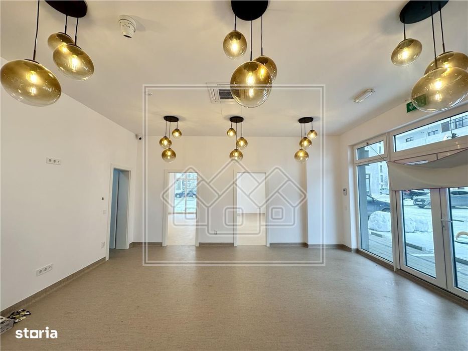 Spatiu comercial, NOU, complet finisat, 6 parcari, supraveghere video