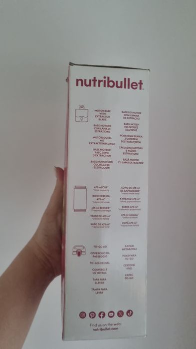 Nutribullet nou roz