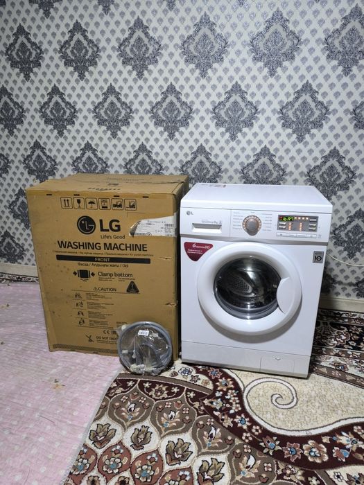 Почти новый стиральная машина LG 6к автомат smart инвертор всё рабочий: 150 у.е. - Kir yuvish mashinalari Toshkent на Olx
