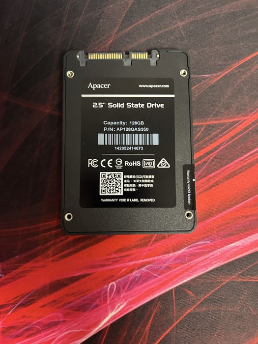 HDD 1tb  и SSD 120 gb