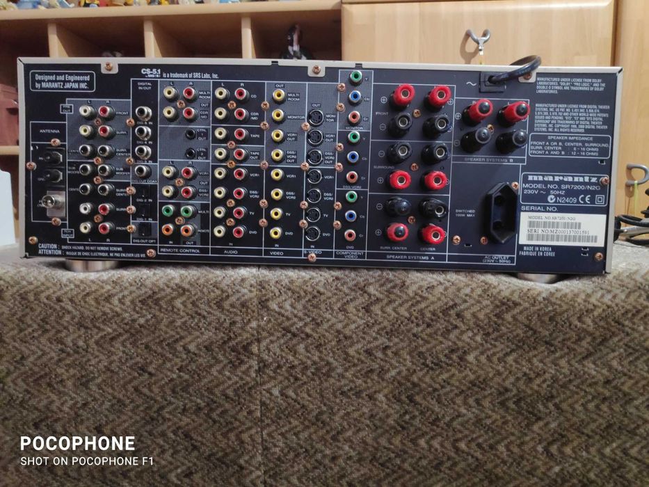 Marantz SR7200 Receptor Surround Home Theater 6.1