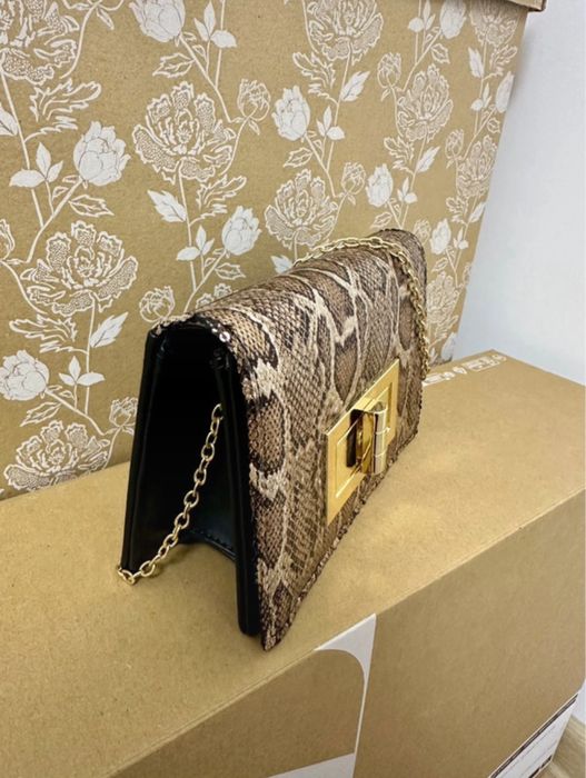 Poseta plic snake print Benvenuti