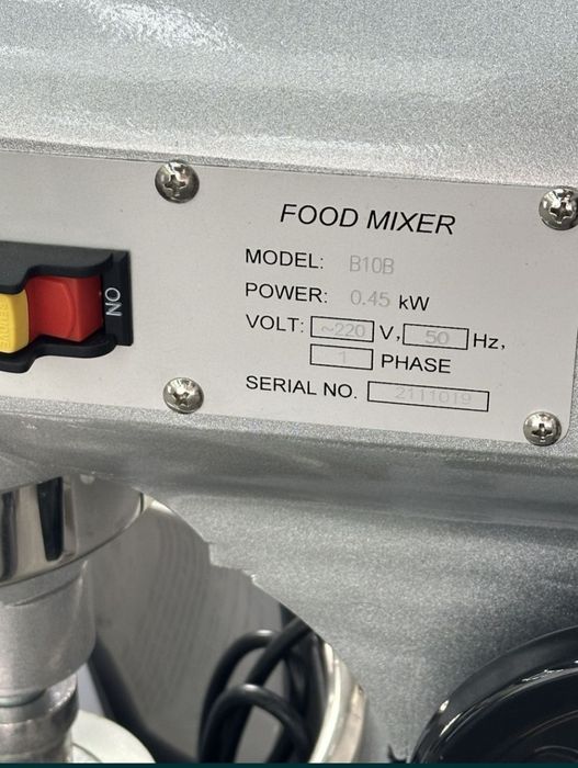 Mikser миксер 30L 20L 15L 10L Arginali Professional Optom narx