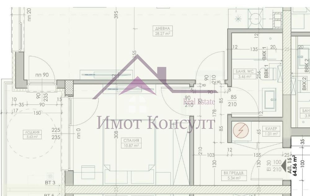 Продава се Двустаен апартамент в Варна, Владислав Варненчик - 76 кв.м за 765 €/кв.м - Снимка #2