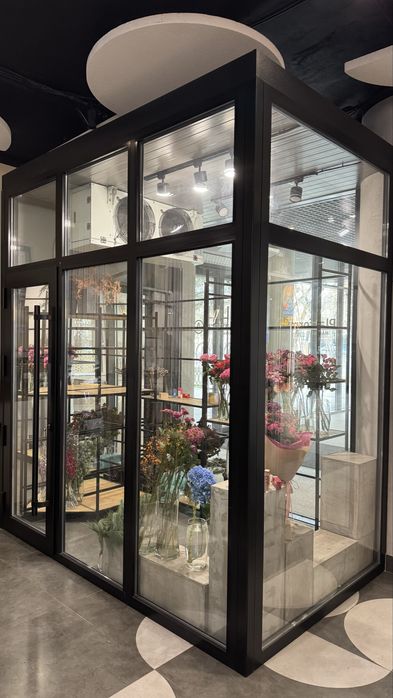 Цветочный флористический холодильник, сплит-система