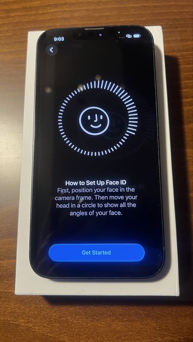 iphone 14 тъмносин/midnight blue 128 GB 100 % батерия пълен комплект