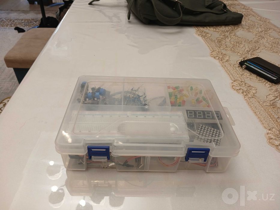[Dostavka] Arduino starter kit, robototextnika toʻplami