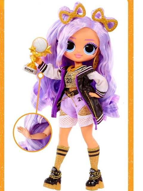 Кукла ЛОЛ Искорка Стар L.O.L. OMG Sports Fashion Doll Sparkle Star