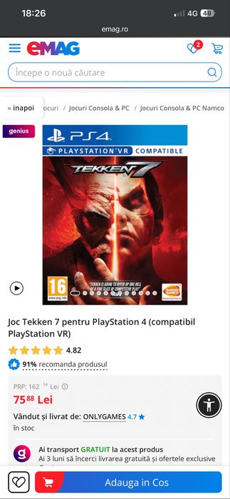 Jocuri play station 4