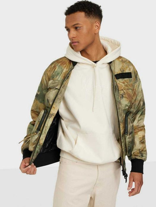 Mackage Baxter Camo Down Bomber Jacket бруталното яке -  L